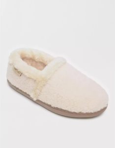 American Eagle Hanging Dina Sherpa Hausschuhe Damen Weiß | JXGPN3728
