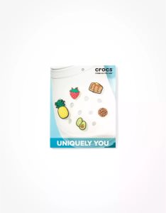 American Eagle Jibbitz I'm Hungry Charms 5-Pack Clogs Damen Mehrfarbig | NGPUT2369