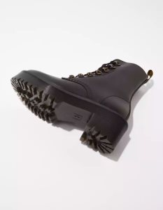 American Eagle Leona Plattform Stiefel Damen Schwarz | PETYK7425