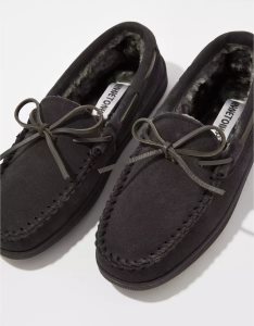 American Eagle Pile Gefütterte Hardsole Hausschuhe Herren Grau | DQEFR1289