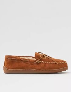 American Eagle Pile Gefütterte Hardsole Hausschuhe Herren Braun | WKRIH9054