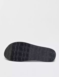 American Eagle Reef Cushion Court Flip Flops Damen Schwarz | BCGJT7539