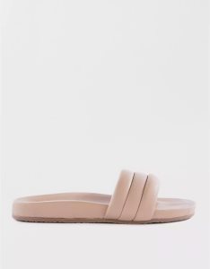 American Eagle Seychelles Low Key Badelatschen Sandalen Damen Beige | EFMNL7503