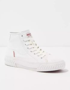 American Eagle Skechers Street Trax High Top Sneakers Damen Weiß | PMDTV6841