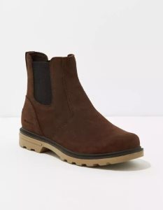 American Eagle Sorel Carson Chelsea Stiefel Herren Dunkelbraun | EQBAU6841