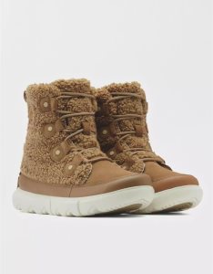 American Eagle Sorel Explorer II Joan Stiefel Damen Braun | KABNJ9023