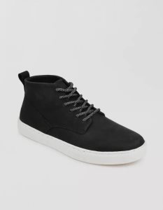 American Eagle Territory Rove High Top Sneaker Freizeitschuhe Herren Schwarz | KRXFE6123