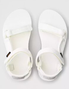 American Eagle Teva Flatform Universal Mesh Print Sandalen Damen Weiß | GLUHO2850