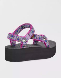 American Eagle Teva Flatform Universal Sandalen Damen Rosa | EDZSQ5340
