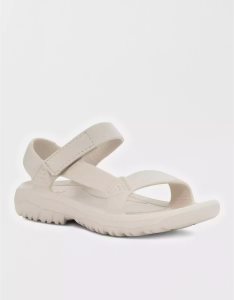 American Eagle Teva Hurricane Drift Sandalen Damen Weiß | RBFAZ3597