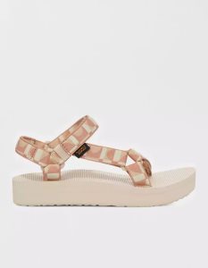 American Eagle Teva Midform Universal Sandalen Damen Rosa | AFDWX5182