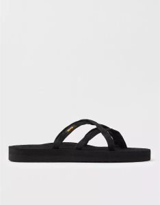 American Eagle Teva Olowahu Sandalen Damen Schwarz | MNVED5714