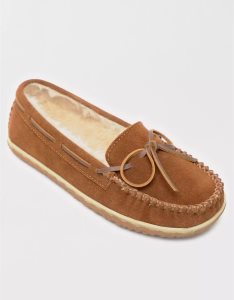 American Eagle Tilia Moccasin Hausschuhe Damen Braun | QBUFA6520