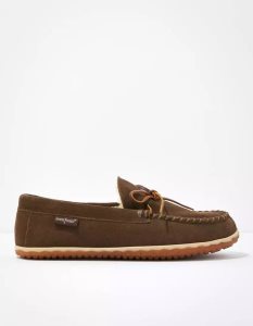 American Eagle Tomm Moccasin Hausschuhe Herren Braun | FIDSO8765