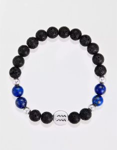 American Eagle Zodiac Bead Bracelet Schmuck Herren Navy | IBCWU8519